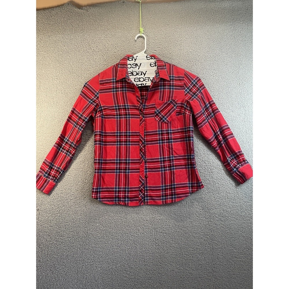 Blue Mountain Shirt Mens Large Plaid Flannel‎ Outdoors